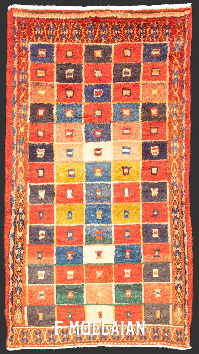 Gabbeh Rug Bakhtiari n°:154825